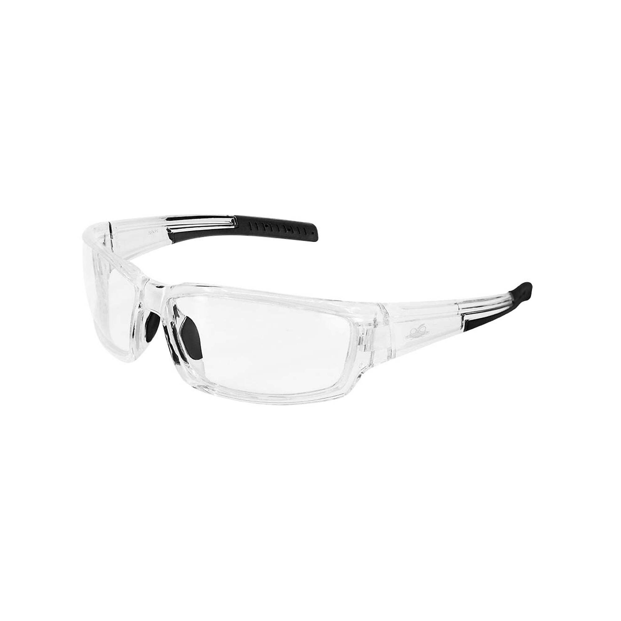 Bullhead Safety Maki®, Clear Anti-Fog Lens, Clear Frame, Safety Glasses - 12 Pairs, Frame Color Clear, Lens Color Clear, ANSI Z87 Compliant, Model# BH1411AF